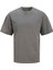 Jjebradley Tee Ss Noos Grı Erkek Kısa Kol T-Shirt 4