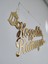 Hoşgeldin Ramazan Duvar Süsü 40 cm Gold Pleksi 1