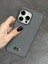Apple iPhone 15 Pro Uyumlu Elmas Pırlanta Taşlı Gri Kılıf 4
