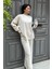 Oversize Kalıp Kazak Pantolon Ikili Triko Takım 0316 1
