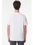 Bisiklet Yaka Tişört Beyaz Erkek Kısa Kol T-Shirt 2