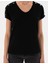 Kadın Siyah Regular Fit Tişört 50301452-VR046 6