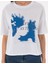 Kadın Beyaz Comfort Fit Tişört 50301483-VR013 6