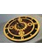 Steampunk Ahşap Duvar Saati 2