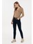 Kadın Lacivert Pantolon (Kanvas-Chino) 50298498-VR033 3