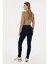 Kadın Lacivert Pantolon (Kanvas-Chino) 50298498-VR033 4