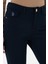 Kadın Lacivert Pantolon (Kanvas-Chino) 50298498-VR033 5