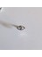 925 Ayar Gümüş Renkli Taşlı Göz Kıkırdak Piercing/küpe 6mm 1 Adet 1