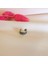 Etnik 6,5 mm Pirinç Antik Gümüş Halka Sıkıştırma Piercing / Earcuff - Tek Adet 3