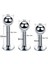 %100 Cerrahi Çelik Labret Pıercıng - Istediğiniz Boy 1 Adet Fiyatıdır. 2
