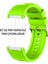 Huawei Watch Gt 2e ile Uyumlu Kordon Tam Uyumlu Geçmeli Pimli Silikon Kordon Kayış 3