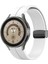Honor Watch 4 Pro - Gs Pro - Gs 3 - Gs 4 Uyumlu Magnet Mıknatıslı Silikon Kordon 22MM 3