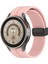 Honor Watch 4 Pro - Gs Pro - Gs 3 - Gs 4 Uyumlu Magnet Mıknatıslı Silikon Kordon 22MM 2