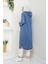 Kadın Mavi Denim Kot Kap -PMK397 4
