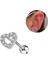 Cerrahi Çelik Piercing - Bar 6 mm 1