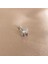 Cerrahi Çelik Barlı Helix Tragus Kiraz Piercing - Bar Uzunluğu 6 Mm, Bar Kalınlığı 1 mm 2