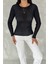 Fitilli Transparan Triko Bluz Standart Beden 113 2