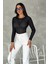 Fitilli Transparan Triko Bluz Standart Beden 113 4