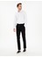 Erkek Siyah Slim Fit Esnek Jogger Kanvas Pantolon 50305839-VR046 3