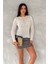 Fitilli Transparan Triko Bluz Standart Beden 113 4