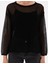Kadın Siyah Oversize Kazak 50305604-VR046 6