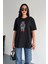 Taş Işlemeli Ayıcıklı T-Shirt Oversize %100 Pamuk Penye 405 4