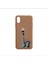 Apple iPhone X/xs Uyumlu Statue Of Liberty Tasarımlı Içi Kadife Silikon Kılıf 1