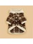 Kedi Köpek İçin Kareli Kayısı Rengi Kapüşonlu Sweatshirt 3