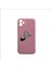 Apple iPhone 11 Uyumlu Pinky Ricky Tasarımlı Içi Kadife Silikon Kılıf 1