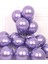 Gemar 15 Adet Balon Metalik Mor Renk 4