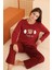 Nbb Bordo Keep Hope Alive Pijama Takımı 2