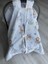 Denim Mavi Örgü Safari Poplin Çift Yönlü Puset Örtüsü 5