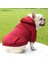 Kedi Köpek için Cepli Kırmızı Sweatshirt 2