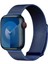 Watch Seri 10 46MM Uyumlu Paslanmaz Hasır Örgü Metal Mıknatıs Kordon 1