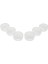 6 Pcs Çizgili Cam Çift Cidarlı Lokumluk - Sosluk 50 ml (4741) 1