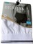Erkek boxer 4'lü ekonomik set siyah-beyaz-lacivert-füme pamuklu cotton slim fit elasten BBE1-5L 4