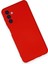 Samsung Galaxy A14 4g Kılıf Silikon Kılıf Yumuşak Kılıf Içi Kadife Lansman - Kırmızı 3