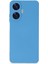 Realme C55 Kılıf Silikon Kılıf Yumuşak Kılıf Içi Kadife Lansman - Mavi 4