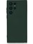 Samsung Galaxy S24 Ultra Kılıf Silikon Kılıf Yumuşak Kılıf Içi Kadife Lansman - Koyu Yeşil 1