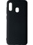 Samsung Galaxy A30 Kılıf Silikon Kılıf Yumuşak Kılıf Içi Kadife Lansman - Siyah 1
