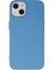 Apple iPhone 15 Pro Kılıf Silikon Kılıf Yumuşak Kılıf Içi Kadife Lansman - Mavi 1