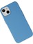 Apple iPhone 15 Pro Kılıf Silikon Kılıf Yumuşak Kılıf Içi Kadife Lansman - Mavi 3