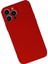 Apple iPhone 13 Pro Kılıf Silikon Kılıf Yumuşak Kılıf Içi Kadife Lansman - Kırmızı 2