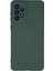 Samsung Galaxy A23 4g Kılıf Silikon Kılıf Yumuşak Kılıf Içi Kadife Lansman - Koyu Yeşil 1