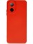 Oppo A38 Kılıf Silikon Kılıf Yumuşak Kılıf Içi Kadife Lansman - Kırmızı 1