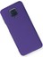Xiaomi Redmi Note 9s Kılıf Silikon Kılıf Yumuşak Kılıf Içi Kadife Lansman - Mor 3