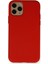 Apple iPhone 11 Pro Kılıf Silikon Kılıf Yumuşak Kılıf Içi Kadife Lansman - Kırmızı 1