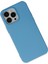 Apple iPhone 14 Pro Max Kılıf Silikon Kılıf Yumuşak Kılıf Içi Kadife Lansman - Mavi 3