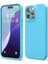 Apple iPhone 16 Pro Max Kılıf Silikon Kılıf Yumuşak Kılıf Içi Kadife Lansman - Mavi 1