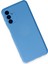 Samsung Galaxy A24 4g Kılıf Silikon Kılıf Yumuşak Kılıf Içi Kadife Lansman - Mavi 3